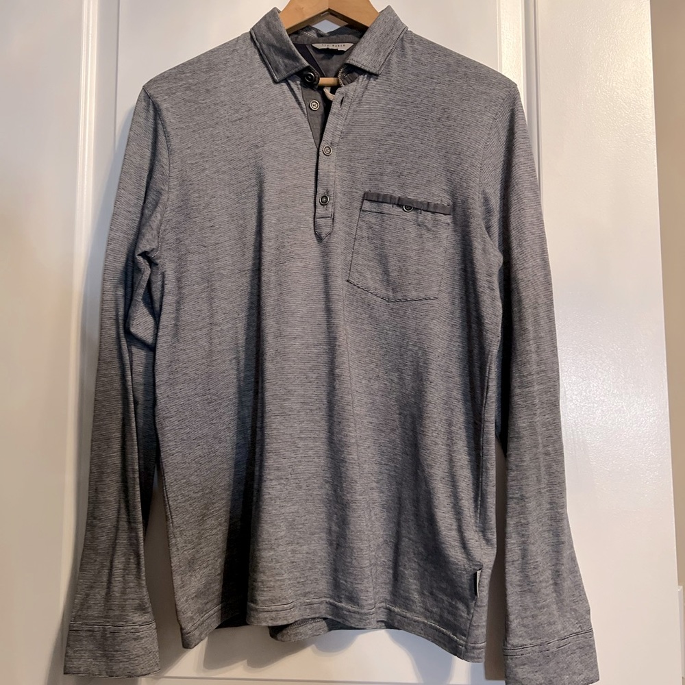 Ted Baker micro pinstriped shirt